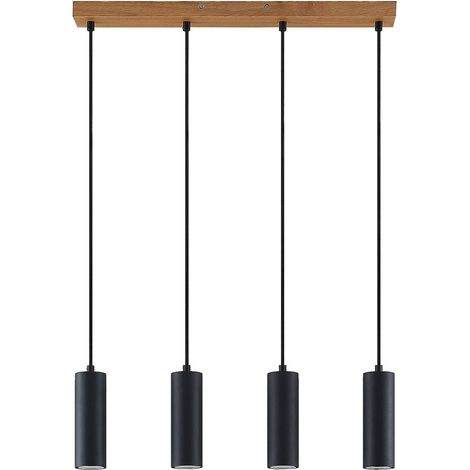 Ceiling Lightdimmable 'Maniva' made of Wood for Living Room & Dining Room (1/5)