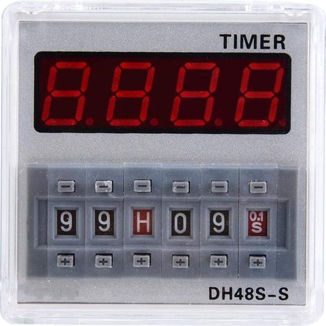 DH48S-S Digitalanzeige Zykluszeitrelais AC/DC24V