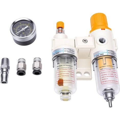 3-in-1 Tire Changer Water and Oil Separator with 8MPa (1/5)