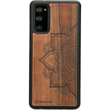 Funda de madera para Samsung Galaxy S20 FE MANDALA MANZANO (1/3)