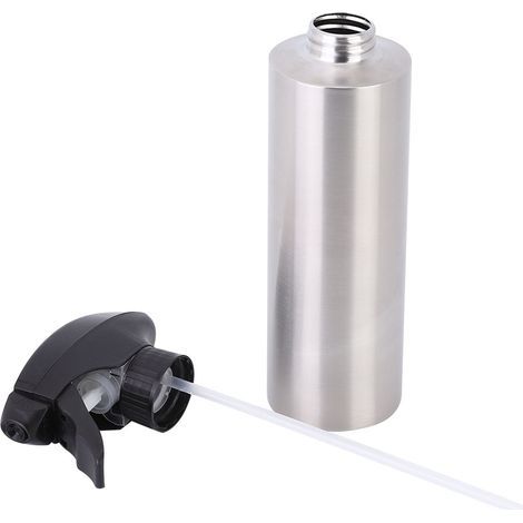 Dispensador de aceite de cocina en aerosol de acero inoxidable 304, botella pulverizadora de aceite de oliva, herramienta para cocinar y barbacoa. (1/5)