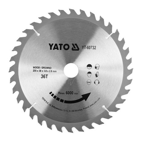 Yato YT-60732 lama of sega circolare 25,5 cm 1 pz(i)