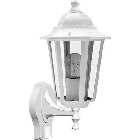 Applique esterna classica sensore movim. E27 bianca Rabalux 8216 (1/3)