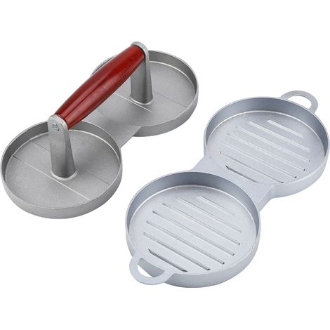 Zerodis Doppel-Hamburgerpfanne – Bedruckte Aluminiumfolie für die Zubereitung köstlicher Hamburger – für Kochbegeisterte (1/5)
