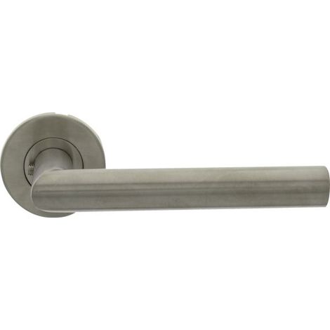 Par de rosetas D.52 de acero inoxidable cilindro