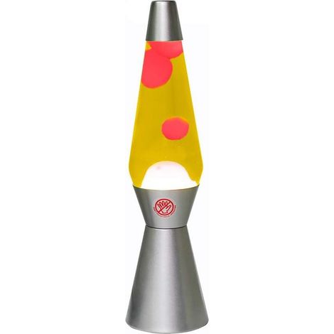 I-TOTAL - LAMPE À LAVE MAGMA & GLITTER (ROUGE JAUNE) (1/4)