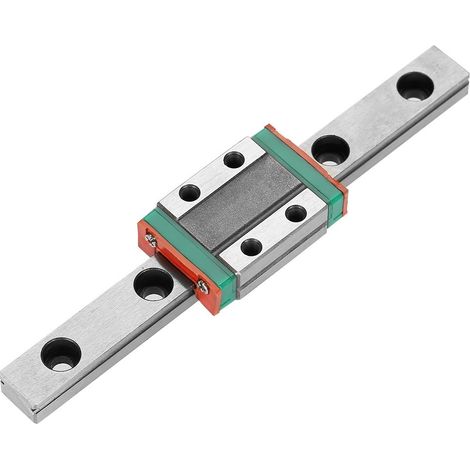 Miniature Linear Rail Guide Rail Width 9mm With Linear Rail Slide Block(100mm) (1/5)
