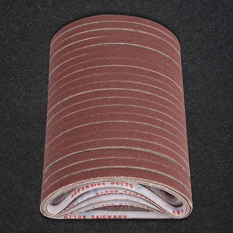 Lot de 100 bandes abrasives pour ponceuse à doigt électrique