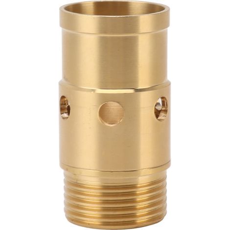 Brass water fountain nozzle, spray pond sprinkler, G1 male threaded head for garden fountains (1/5)
