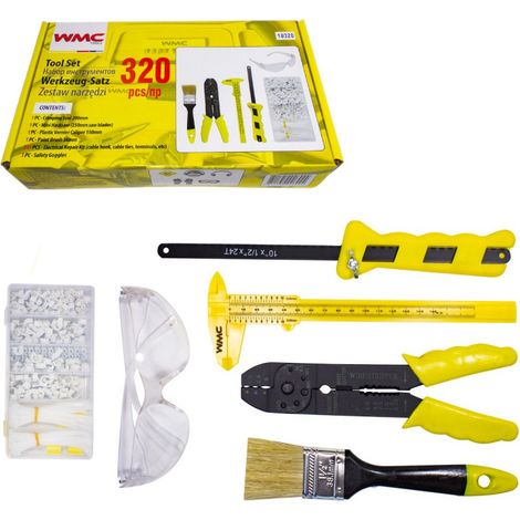 Kit di attrezzi WMC, morsetti e maniglie 320 EL (1/5)