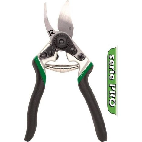 Sécateur Pro 200 mm - Aluminium Forgé - Lames Courbées - Précision et Confort de Utilisation - D-Work