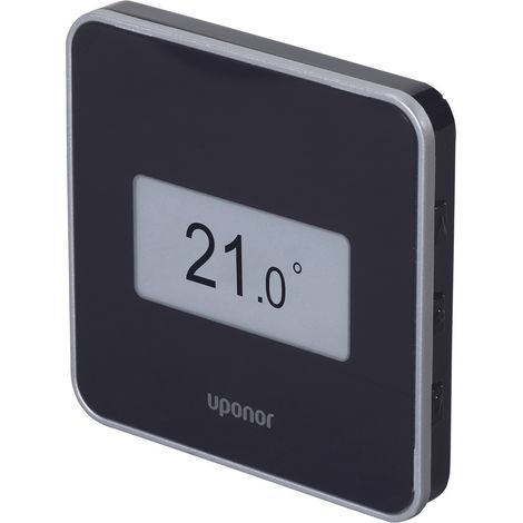 Smatrix Wave Raumtemperatur- Feuchtefühler Style T-169 BLACK