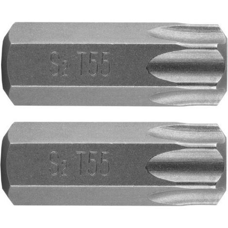 Embout Torx - T55 - 30 mm - Acier Allié S2 - Lot De 2 (1/5)