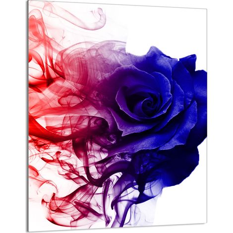 Glasschneidebrett 40x52 Rose (1/5)