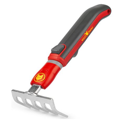 WOLF-Garten LJ-M/ZM 015 Râteau à main Noir, Rouge