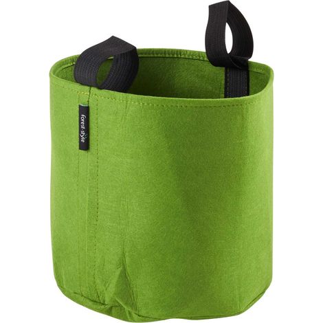 Sac plantation feutre géotextile ø 25 cm 12,3 L vert - Bag 4 Plant (1/3)