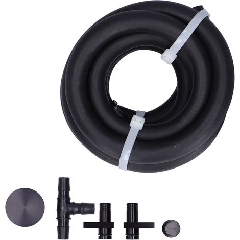 PCV-Umleitungssatz aus Aluminiumlegierung 6061 für Chevrolet GMC Sierra 2500 HD 3500 HD (Baujahre 2006–2010), Schwarz (1/5)