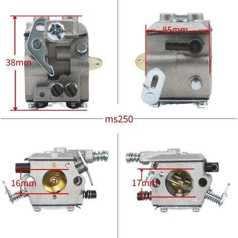 Vergaser für Kettensägen MS210, MS230 und MS250, Zubehör WT-286 und WT-215, Teilenummer 11231200605 (1/4)