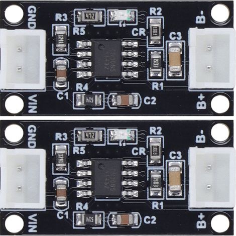 Lot de 2 modules de charge pour batteries NiMH, résistants à l'usure, CC/CV, 1 A, 3 V, MRB048D (1/5)