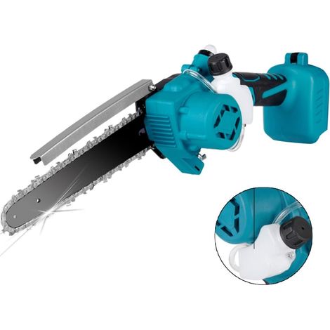 Scie électrique sans balais de 8 Pouces 2000W tronçonneuse sans Fil Haute Puissance Coupe de Jardin Outil de Coupe tronçonneuse (1/5)