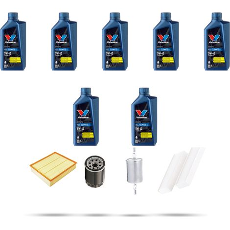 Kit tagliando 4 FILTRI e 7L OLIO compatibile con Renault Avantime 3.0 V6 24V 152Kw dal 2001 al 2003 (1/5)