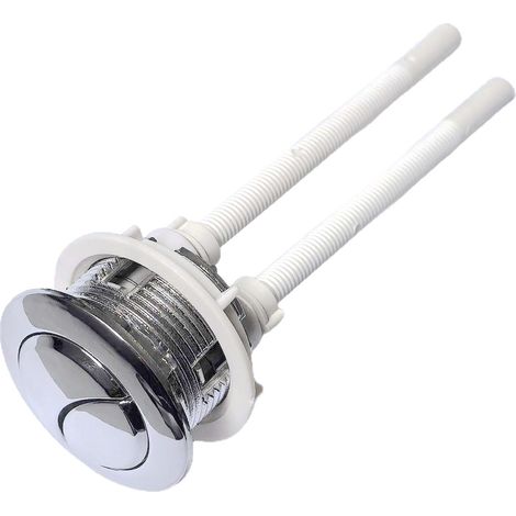 Universelle WC-Spülkasten-Druckknöpfe – 5-teilig – 38 mm – Zweimengenspülung – Pop-up-Knopf – Standard-Zweimengenspülknopf
