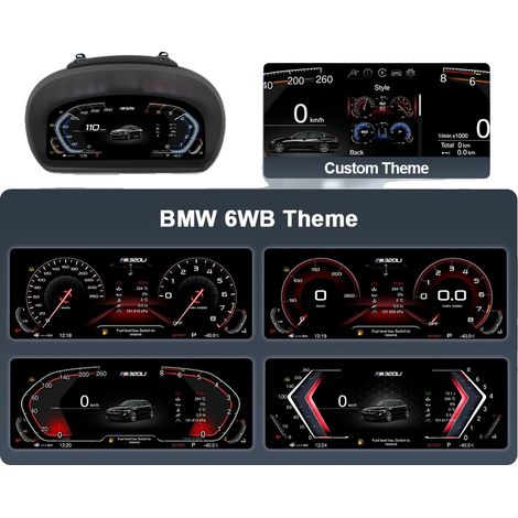 Quadro strumenti digitale, compatibilità con CarPlay e Android Auto, luminosità adattiva, versione standard E87 (1/2)