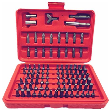 Kit de 100 embouts de tournevis sans fil dans un étui - (1/3)