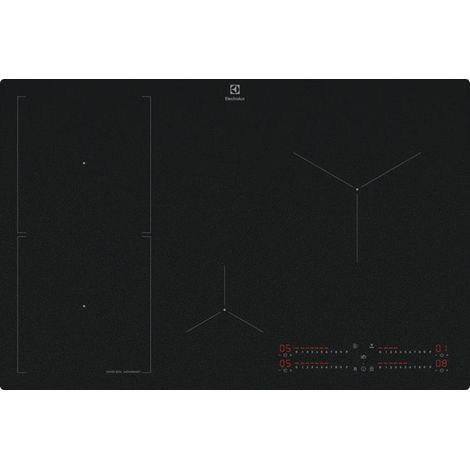 Electrolux Serie 700 KIS82453IZ Nero Da incasso 80 cm Piano cottura a induzione 4 Fornello (i)