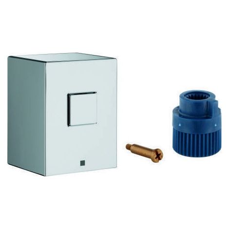 Grohe 47960000 Maniglia di Chiusura Grotherm Cube, Argento (1/3)