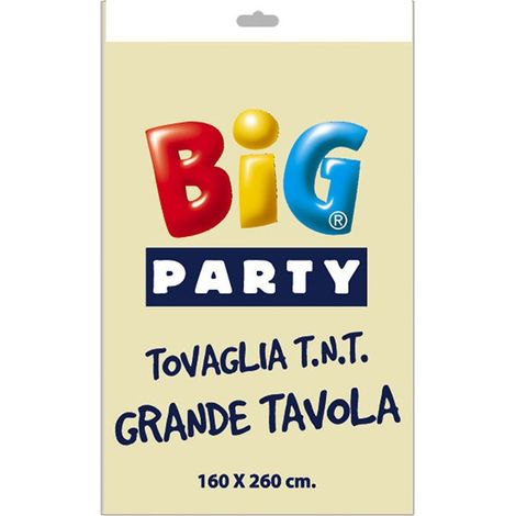 Big Party Tovaglia Tnt  160 x 260 Cm Avorio