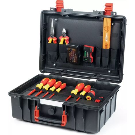 Wiha Werkzeugkoffer Basic Set L electric 46-tlg. (1/5)