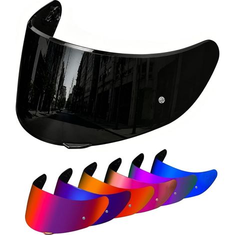 K1s visor, visor for K1 helmet, K3SV tinted visor, replacement face shield compatible with models K1, K1s, K3SV and K5, Dark Smoke Motorcycle UV 400 Protection Shock Resistant Tinted Visor Visor For (1/5)