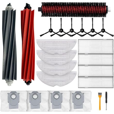 CYRILL –Kit d'accessoires pour Roborock S8+, S8 Pro Ultra pièces de Rechange pour aspirateur Robot (23 Accessoires) (1/5)