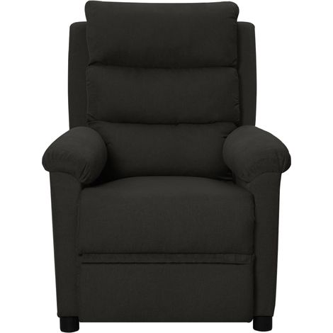 Fauteuil de Salon，Chaise，Fauteuil inclinable Noir Tissu CFW898700 (1/5)