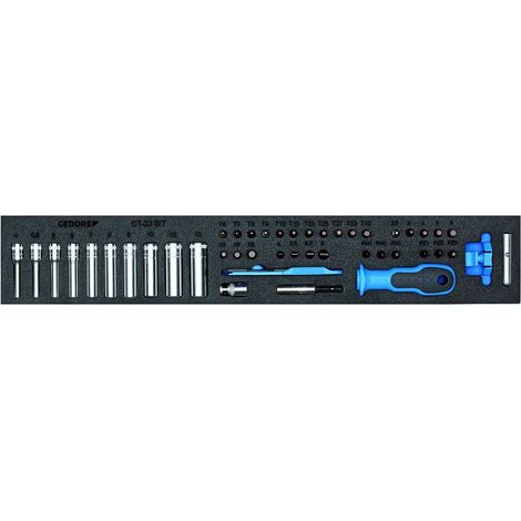 GEDORE 1733419 - Module d'outils avec assortiment , 1500 CTD-20 BIT (1/5)