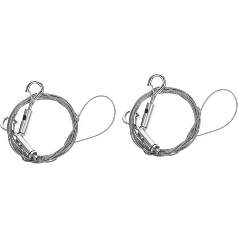 Angoily Lot de 2 cordons suspension pour cadres photo, fil d'acier (1/5)