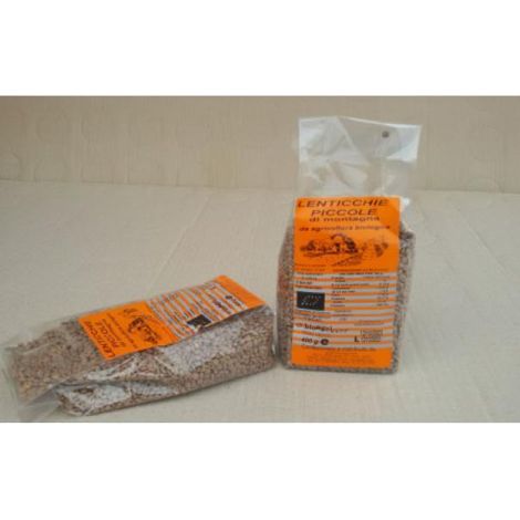 Lenticchie piccole di montagna da agricoltura biologica da 500 gr