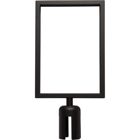 Tableau d'affichage A4, vertical, avec sangle, noir, A4 vertical (1/2)