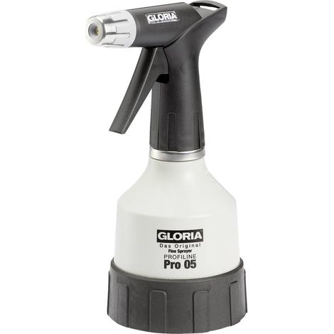 Gloria Haus und Garten 000094.0000 Pro 05 Pulvérisateur pour l'industrie 0.5 l noir, blanc