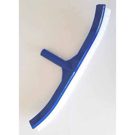 Scopa di fondo spazzola per piscine con setole plastificate e innesto standard
