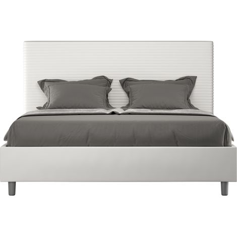 Letto Matrimoniale 160x200 cm Senza Rete Focus Bianco (1/5)