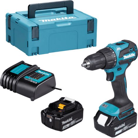 LXT PERC.VISS.PERC. 65Nm+BL1830X2+DC18SD MAKITA DHP490SFJ (1/5)