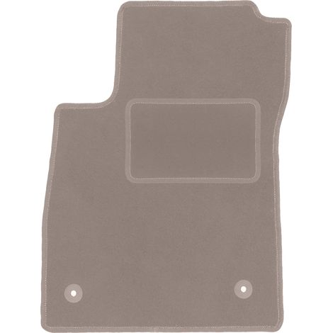 Alfombrilla de conductor beige para: Opel Mokka crossover (2012-2016)