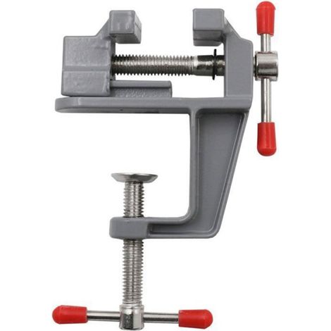Étau De Table - 80 mm - Pour Bijouterie Et Modélisme - Fixation Stable Sur Plan De Travail - 1 Pièce (1/5)