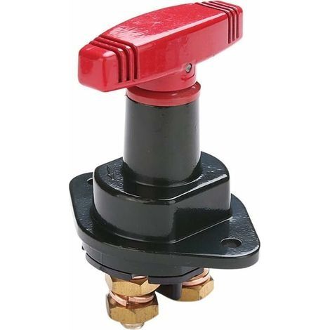 12V 24V Coupe Circuit Batterie, 750A Commutateurs d'Isolateur de Batterie Isolateur Interrupteur de Batterie Interrupteur de Déconnexion pour Moto Camions Voitures Bateaux (1/5)