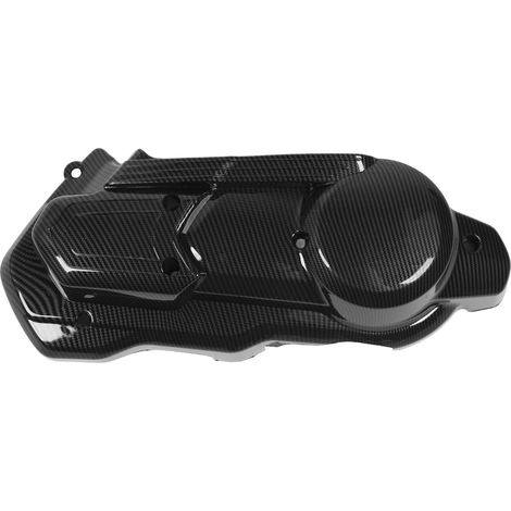 Couvercle d'engrenage de chaîne de moto, protecteur de Style Fiber de carbone pour NMAX 125 155 (1/5)
