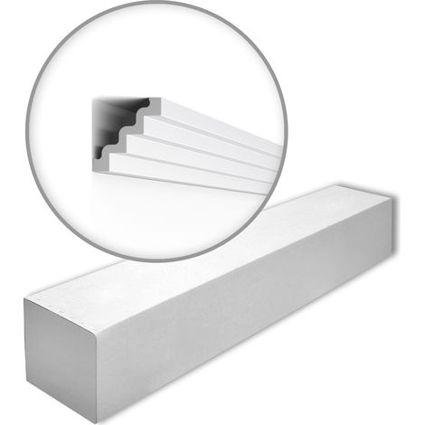 NMC ST4-box NOMASTYL Noel Marquet 1 Box 20 pieces Cornice moulding contemporary design white 40 m
