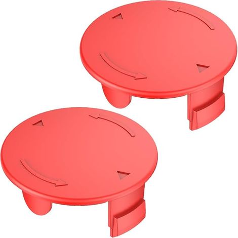 2 PCS Lapuchons de Rechange,Capuchons de Bobine,Capot pour bobineau de rechange,Capuchons de Bobine,Bobine Fil Coupe Bordure,Compatible avec Bosch AFS 23-37 (1/5)