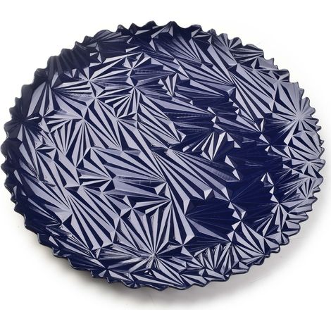 Sottopiatto BLANCHE COLORS, decorazione artistica, 33 x 33 x 2 cm (1/2)